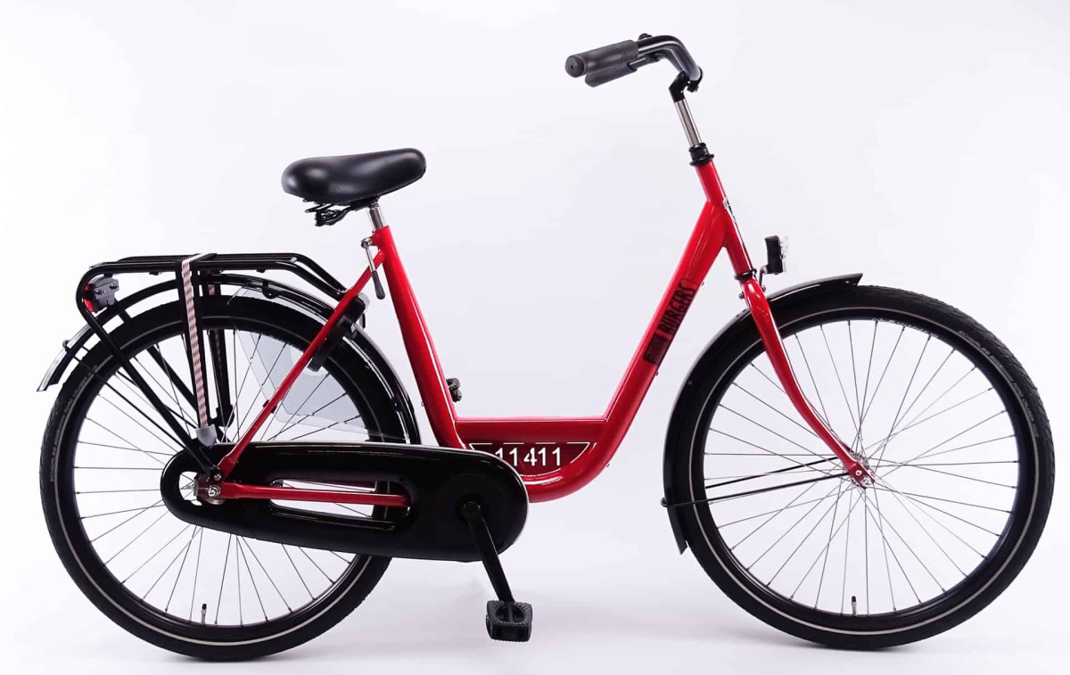 Burgers bedrijfsfiets Dames Rood 2025